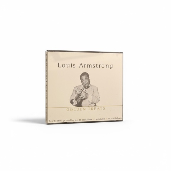 disky Other - LOUIS ARMSTRONG Golden Greats CD SET - 3 discs jazz music - Black and White case